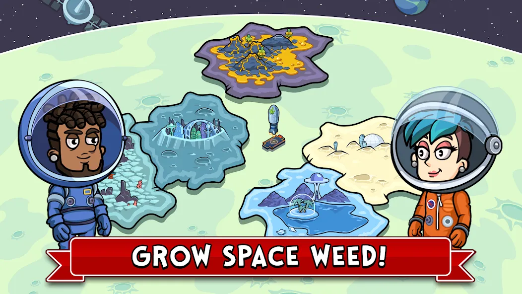 Weed Inc: Idle Tycoon — Безлимитные деньги и все открыто, скачать мод APK — скриншот 4