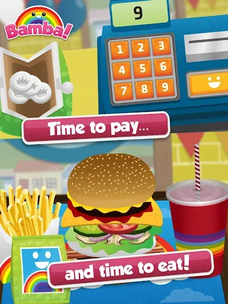 Bamba Burger MOD APK: Безлимитные деньги и продукты — скриншот 5