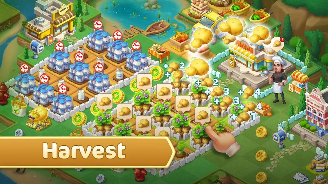Скачать Merge County® мод — Безлимитные деньги и энергия — скриншот 2 Скачать Merge County® мод — Безлимитные деньги и энергия — скриншот 2