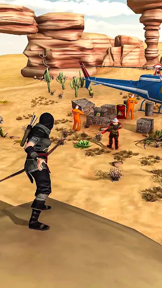 Скачать Archer Attack 3D: Shooter War бесплатно — Безлимитные деньги и оружие — скриншот 4