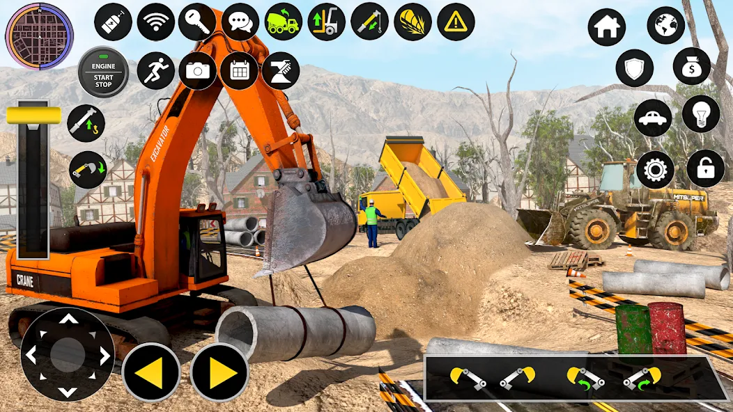 Скачать Construction Excavator Game 3D последней версии — Безлимитные деньги и техника открыта — скриншот 1 Скачать Construction Excavator Game 3D последней версии — Безлимитные деньги и техника открыта — скриншот 1
