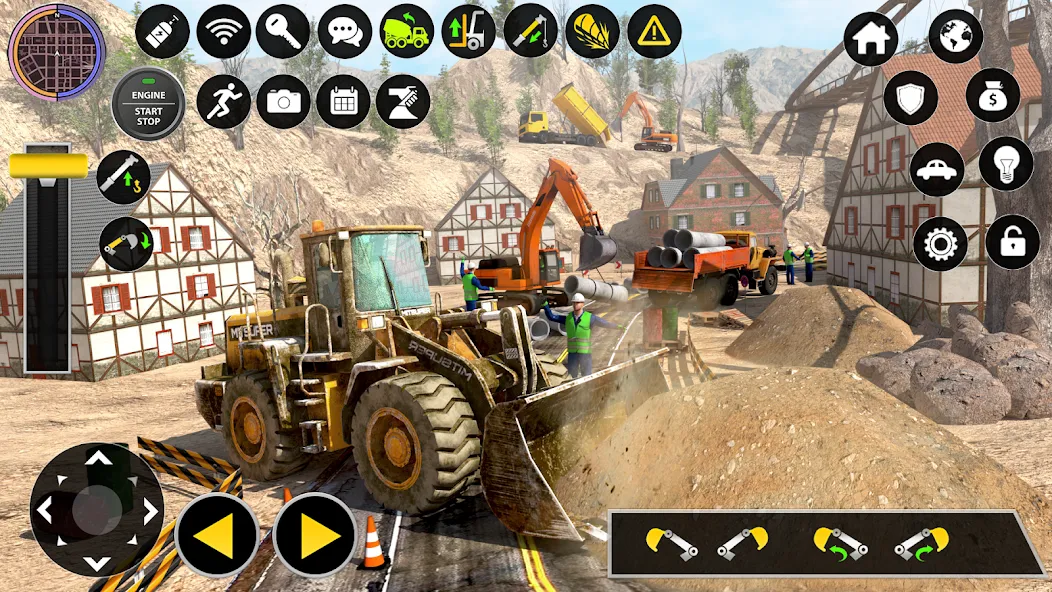 Скачать Construction Excavator Game 3D последней версии — Безлимитные деньги и техника открыта — скриншот 3 Скачать Construction Excavator Game 3D последней версии — Безлимитные деньги и техника открыта — скриншот 3