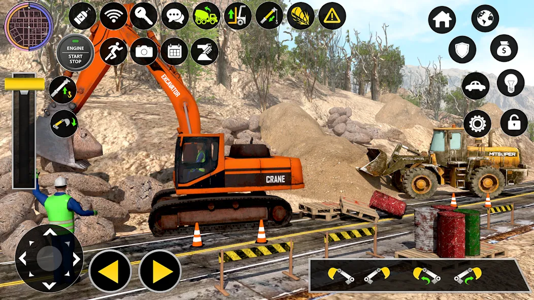 Скачать Construction Excavator Game 3D последней версии — Безлимитные деньги и техника открыта — скриншот 4 Скачать Construction Excavator Game 3D последней версии — Безлимитные деньги и техника открыта — скриншот 4