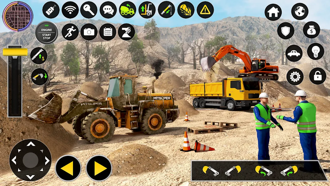 Скачать Construction Excavator Game 3D последней версии — Безлимитные деньги и техника открыта — скриншот 5 Скачать Construction Excavator Game 3D последней версии — Безлимитные деньги и техника открыта — скриншот 5