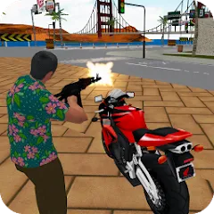 Vegas Crime Simulator взломанный APK — Безлимитные деньги и оружие