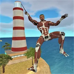 Rope Hero 3 — Безлимитные деньги и усиленный герой, скачать мод APK