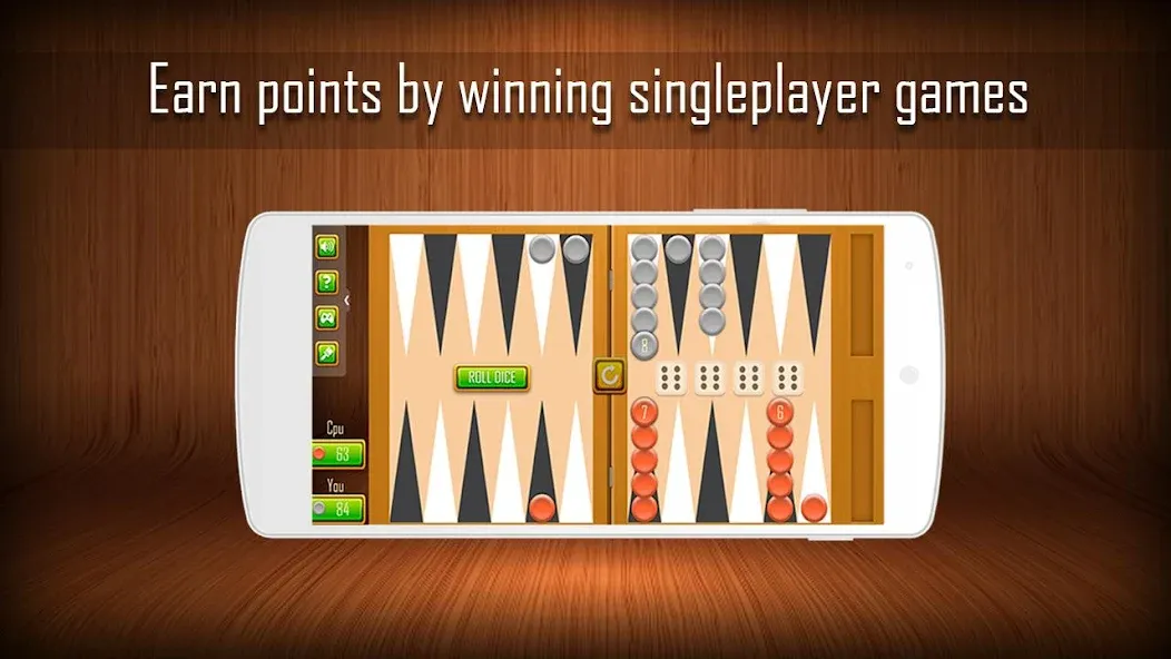 Backgammon board game - Tavla — взломанная версия, Без рекламы и открыты все функции — скриншот 5 Backgammon board game - Tavla — взломанная версия, Без рекламы и открыты все функции — скриншот 5