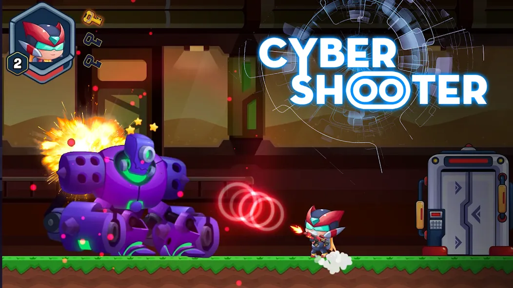 Скачать Metal Gun - Cyber Soldier на Андроид с модом — Безлимитные деньги и оружие — скриншот 3 Скачать Metal Gun - Cyber Soldier на Андроид с модом — Безлимитные деньги и оружие — скриншот 3