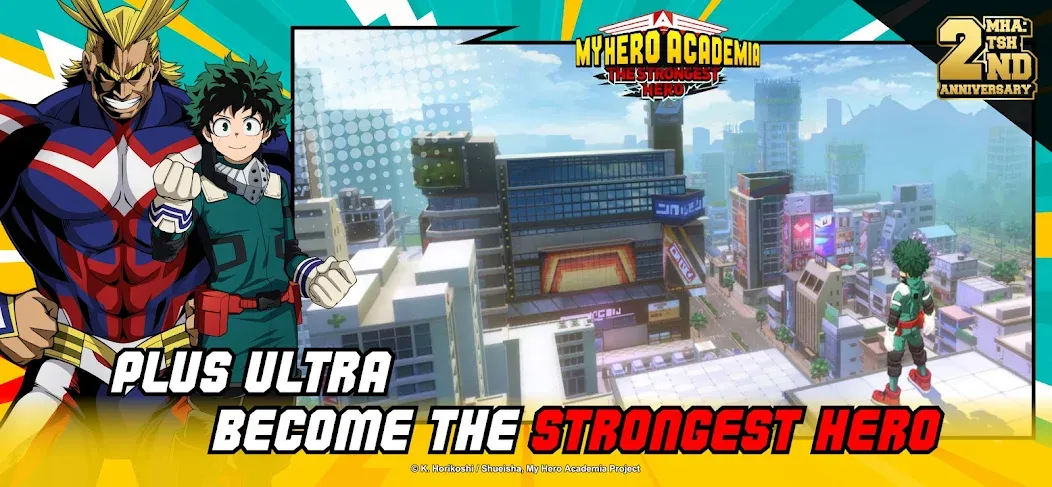 MHA:The Strongest Hero — взломанная версия, Безлимитные деньги и мощные герои — скриншот 2 MHA:The Strongest Hero — взломанная версия, Безлимитные деньги и мощные герои — скриншот 2