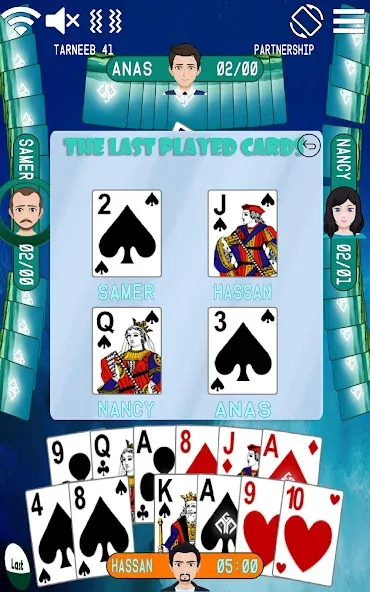 Golden Card Games Tarneeb Trix на телефон — скачать мод: Безлимитные монеты и открыты все режимы — скриншот 5 Golden Card Games Tarneeb Trix на телефон — скачать мод: Безлимитные монеты и открыты все режимы — скриншот 5