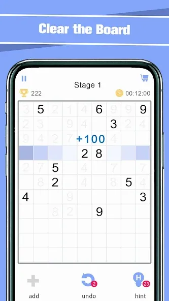 Match Ten - Relax Number Game на телефон — скачать мод: Без рекламы и много подсказок — скриншот 2 Match Ten - Relax Number Game на телефон — скачать мод: Без рекламы и много подсказок — скриншот 2