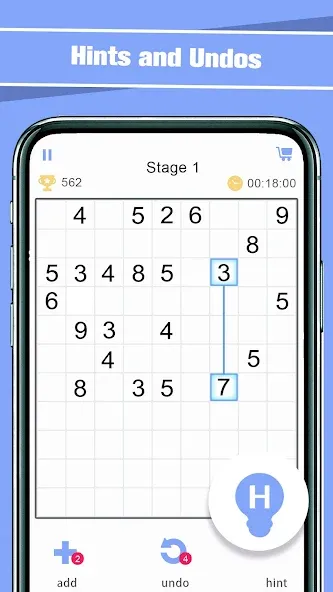 Match Ten - Relax Number Game на телефон — скачать мод: Без рекламы и много подсказок — скриншот 5 Match Ten - Relax Number Game на телефон — скачать мод: Без рекламы и много подсказок — скриншот 5