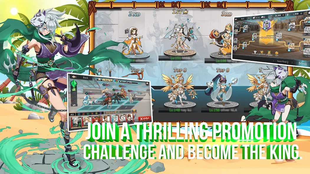Мод Eternal Heroes : 1088 Draw — 1088 бесплатных призывов и герои, скачать APK — скриншот 3 Мод Eternal Heroes : 1088 Draw — 1088 бесплатных призывов и герои, скачать APK — скриншот 3