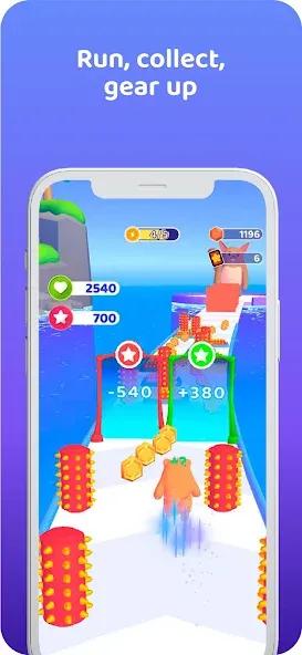Walken Runner MOD APK: Бесконечная энергия и быстрый бег — скриншот 1 Walken Runner MOD APK: Бесконечная энергия и быстрый бег — скриншот 1