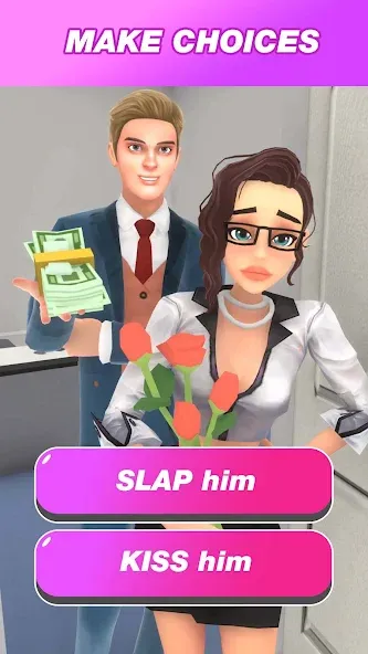 Скачать мод Become an Office Queen — Безлимитные деньги и энергия — скриншот 1 Скачать мод Become an Office Queen — Безлимитные деньги и энергия — скриншот 1
