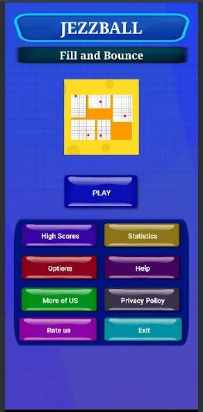 Скачать JezzBall: Fill and Bounce мод — Безлимитные жизни и уровни — скриншот 1 Скачать JezzBall: Fill and Bounce мод — Безлимитные жизни и уровни — скриншот 1