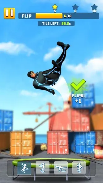 Flip Bounce мод на Андроид: Безлимитные жизни и бонусы — скриншот 2