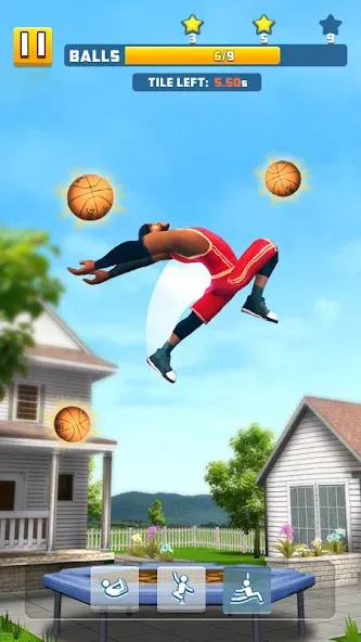 Flip Bounce мод на Андроид: Безлимитные жизни и бонусы — скриншот 5