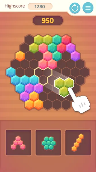 Скачать Triangles & Blocks мод — Безлимитные ходы и открыты все уровни — скриншот 4 Скачать Triangles & Blocks мод — Безлимитные ходы и открыты все уровни — скриншот 4