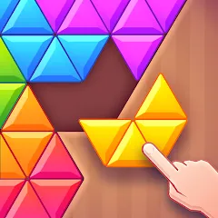 Скачать Triangles & Blocks мод — Безлимитные ходы и открыты все уровни