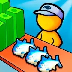 My Fish Mart: Idle Tycoon Game взлом APK — Безлимитные деньги и товары