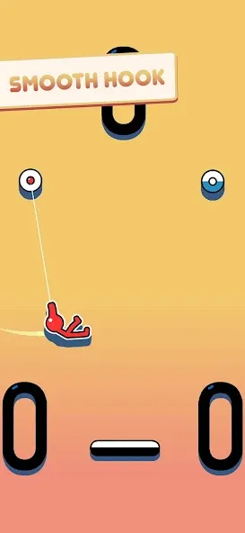 Stickman Hook бесплатно на Андроид — мод: Безлимитные монеты и все уровни — скриншот 4