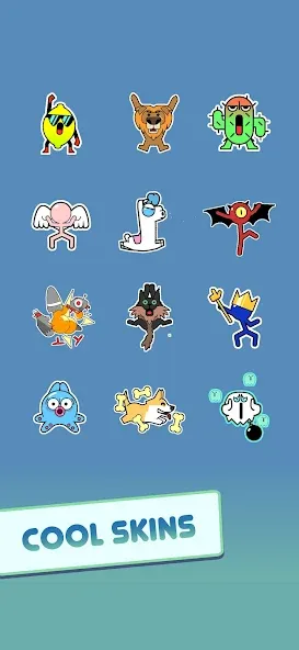 Stickman Hook бесплатно на Андроид — мод: Безлимитные монеты и все уровни — скриншот 5