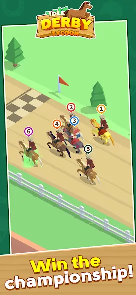 Idle Derby Tycoon — взломанная версия, Безлимитные деньги и ускоренное развитие — скриншот 2 Idle Derby Tycoon — взломанная версия, Безлимитные деньги и ускоренное развитие — скриншот 2