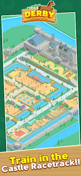 Idle Derby Tycoon — взломанная версия, Безлимитные деньги и ускоренное развитие — скриншот 5 Idle Derby Tycoon — взломанная версия, Безлимитные деньги и ускоренное развитие — скриншот 5