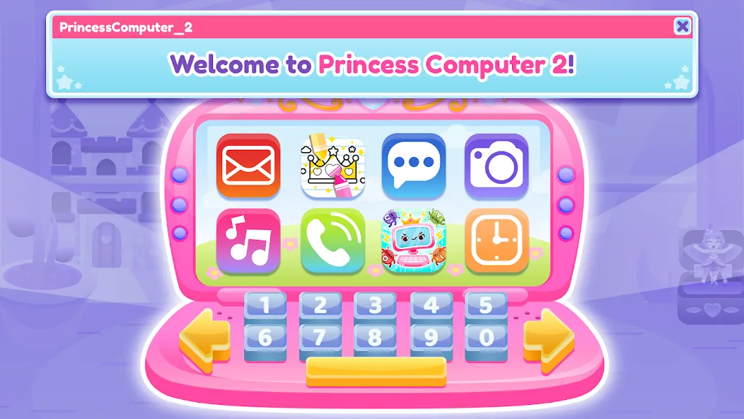 Скачать мод Princess Computer 2 Girl Games — Все наряды и уровни открыты — скриншот 1 Скачать мод Princess Computer 2 Girl Games — Все наряды и уровни открыты — скриншот 1