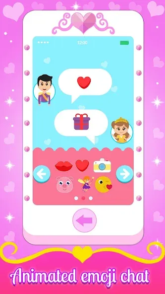 Скачать Baby Princess Phone на Андроид с модом — Разблокированы все игровые функции — скриншот 4 Скачать Baby Princess Phone на Андроид с модом — Разблокированы все игровые функции — скриншот 4