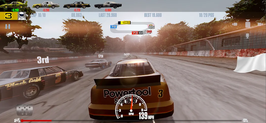 Stock Car Racing бесплатно на Андроид — мод: Безлимитные деньги и тюнинг авто — скриншот 1 Stock Car Racing бесплатно на Андроид — мод: Безлимитные деньги и тюнинг авто — скриншот 1