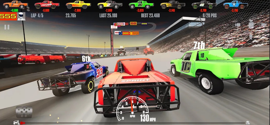 Stock Car Racing бесплатно на Андроид — мод: Безлимитные деньги и тюнинг авто — скриншот 5 Stock Car Racing бесплатно на Андроид — мод: Безлимитные деньги и тюнинг авто — скриншот 5