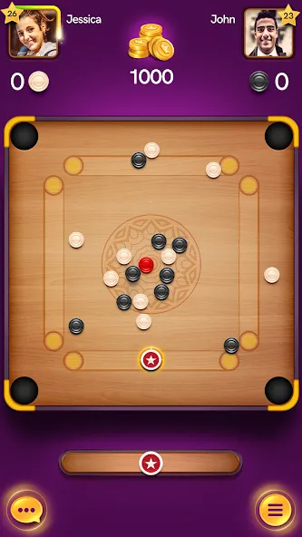 Carrom Pool: Disc Game взлом APK — Безлимитные монеты и разблокированные кии — скриншот 2 Carrom Pool: Disc Game взлом APK — Безлимитные монеты и разблокированные кии — скриншот 2