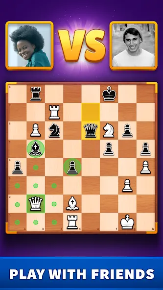 Скачать Chess Clash: Online & Offline на Андроид с модом — Разблокированы все шахматные режимы — скриншот 1