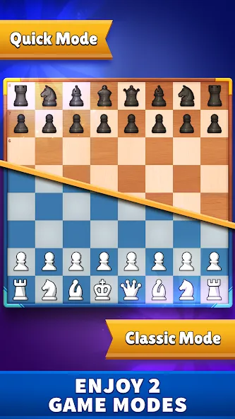 Скачать Chess Clash: Online & Offline на Андроид с модом — Разблокированы все шахматные режимы — скриншот 2