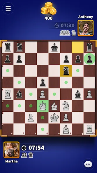 Скачать Chess Clash: Online & Offline на Андроид с модом — Разблокированы все шахматные режимы — скриншот 5