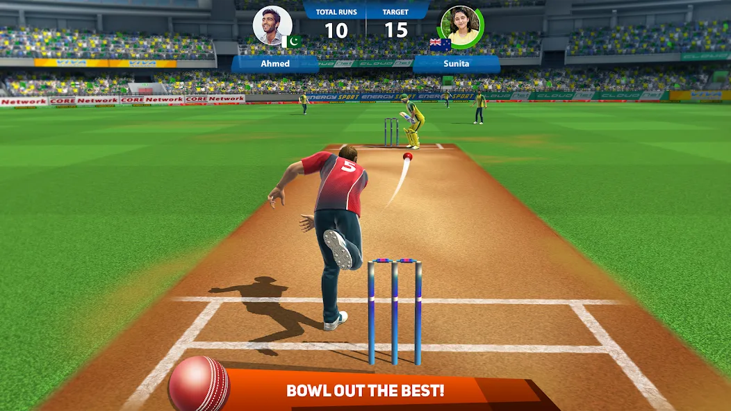 Cricket League MOD APK скачать на Андроид — Безлимитные монеты и все команды — скриншот 3