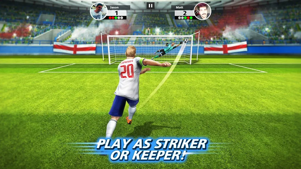 Скачать мод Football Strike: Online Soccer — Безлимитные деньги и энергия — скриншот 1 Скачать мод Football Strike: Online Soccer — Безлимитные деньги и энергия — скриншот 1