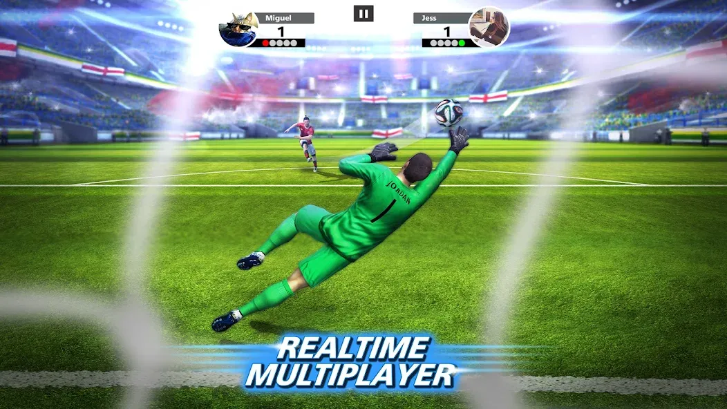 Скачать мод Football Strike: Online Soccer — Безлимитные деньги и энергия — скриншот 2 Скачать мод Football Strike: Online Soccer — Безлимитные деньги и энергия — скриншот 2