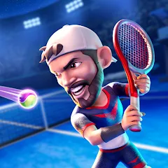 Mini Tennis: Perfect Smash бесплатно на Андроид — мод: Безлимитные монеты и энергии