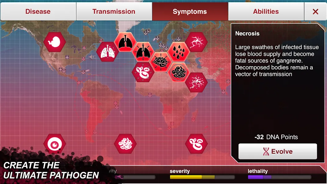 Plague Inc. бесплатно на Андроид — мод: Разблокированы все вирусы и сценарии — скриншот 3 Plague Inc. бесплатно на Андроид — мод: Разблокированы все вирусы и сценарии — скриншот 3