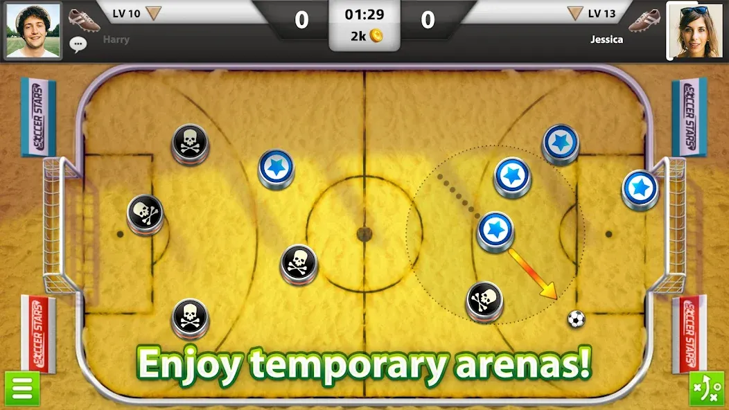 Soccer Stars: Football Games MOD APK: Безлимитные монеты и открыты команды — скриншот 4 Soccer Stars: Football Games MOD APK: Безлимитные монеты и открыты команды — скриншот 4