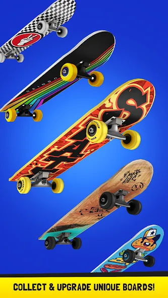 Скачать Flip Skater Mod APK — Без рекламы и много денег — скриншот 3