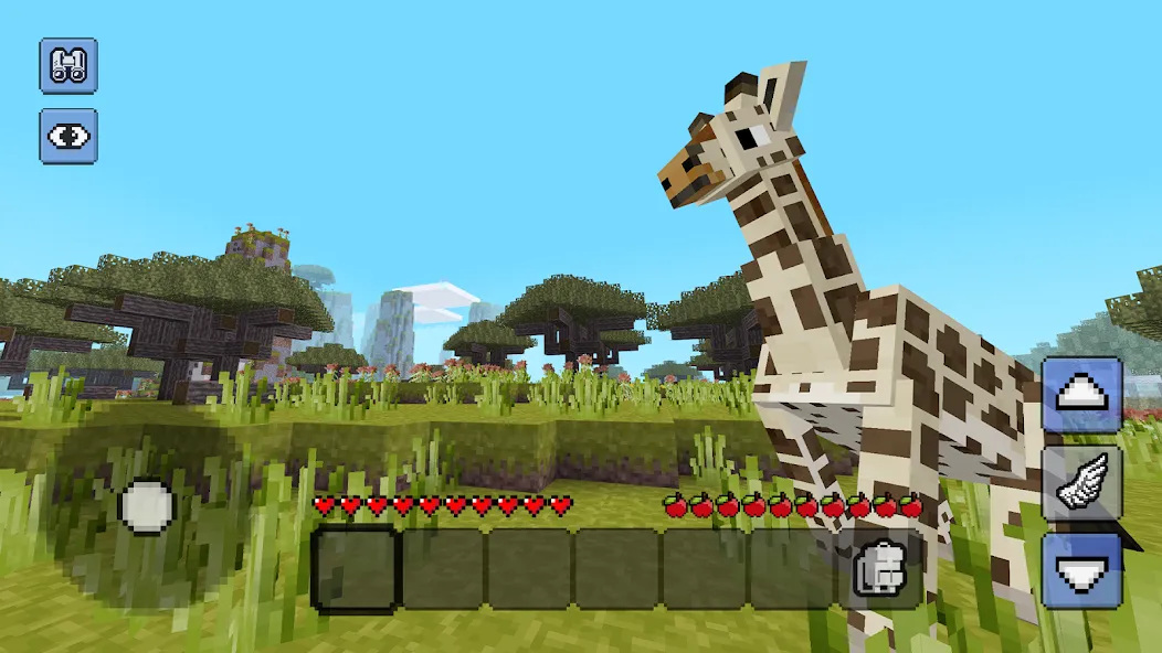 Megacraft - Block Craft (Мод: Безлимитные ресурсы и открыты все блоки) — скачать на Андроид — скриншот 2