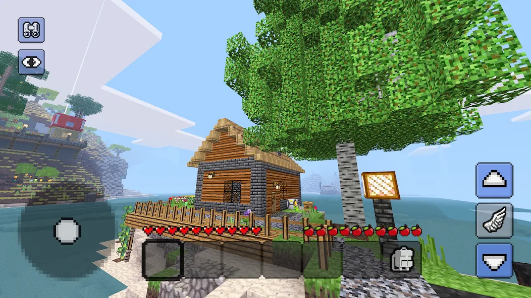 Megacraft - Block Craft (Мод: Безлимитные ресурсы и открыты все блоки) — скачать на Андроид — скриншот 4