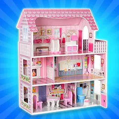 Girl Doll House Design & Clean — взломанная версия, Безлимитные деньги и все предметы