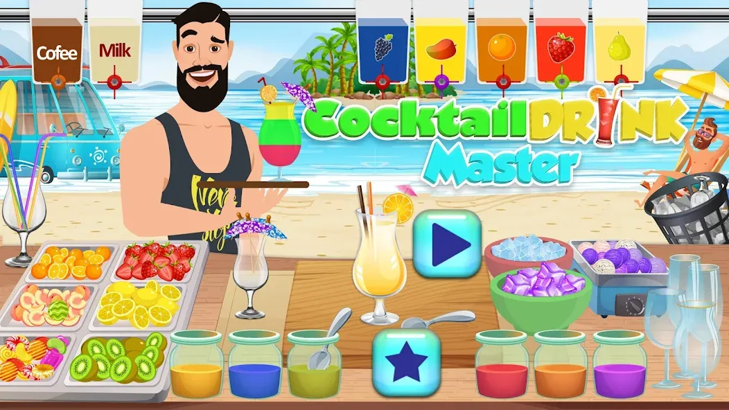 Boba cocktail:DIY recipe games взломанный APK — Новые рецепты и безлимитные деньги — скриншот 3 Boba cocktail:DIY recipe games взломанный APK — Новые рецепты и безлимитные деньги — скриншот 3