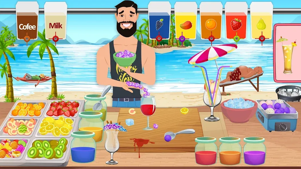 Boba cocktail:DIY recipe games взломанный APK — Новые рецепты и безлимитные деньги — скриншот 5 Boba cocktail:DIY recipe games взломанный APK — Новые рецепты и безлимитные деньги — скриншот 5