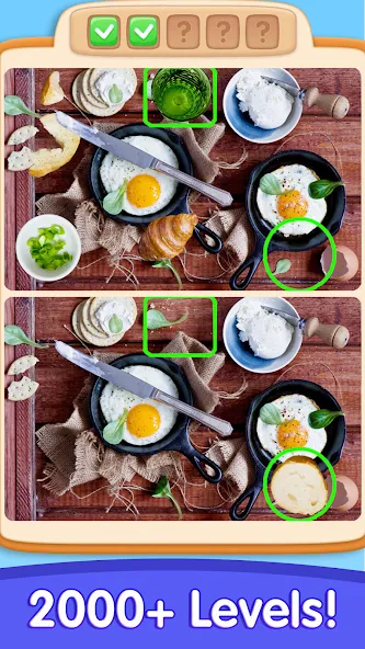 Скачать Can You Spot It: Differences мод — Безлимитные подсказки и все уровни открыты — скриншот 5